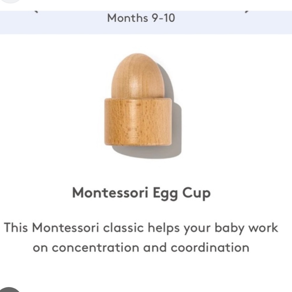 Lovevery Montessori Egg Cup